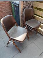 Gratis, 5 stevige stapel stoelen., Ophalen, Gebruikt