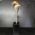Ruurd Hallema, bronzen beeld Adieu op sokkel, 29x7x6, Antiek en Kunst, Antiek | Koper en Brons, Ophalen of Verzenden, Brons