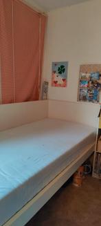 IKEA eenpersoonsbed ODDA, kleur: wit; 197 - 105 - 45 cm, Huis en Inrichting, Ophalen, Zo goed als nieuw, Eenpersoons