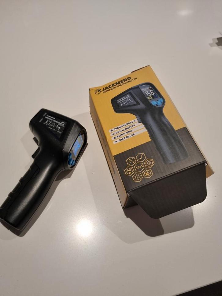 Infrarood Thermometer - Nieuw in doos, Doe-het-zelf en Verbouw, Meetapparatuur, Ophalen of Verzenden