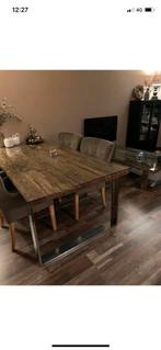 Richmond eettafel en salontafel, Huis en Inrichting, Tafels | Eettafels, Overige materialen, 100 tot 150 cm, 200 cm of meer, Ophalen of Verzenden