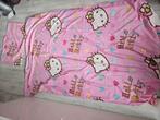 Eenpersoonsdekbedovertrek Hello Kitty, Meisje, Dekbedovertrek, Ophalen of Verzenden, Zo goed als nieuw