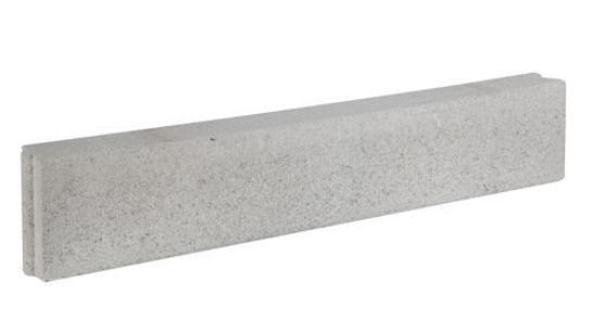 Betonband 7x40x100 grijs opsluitband, stootband trottoirband, Tuin en Terras, Bielzen en Borders, Nieuw, Biels, Beton, 25 tot 50 cm