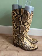 Sendra Slangenleren Laarzen - Amper Gedragen, Ophalen of Verzenden, Zo goed als nieuw, Bruin, Hoge laarzen