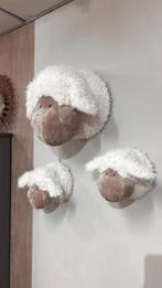 Wandkop Decoratie Schaap, Ophalen, Juffrouw Kwast, Nieuw, Juffrouw Kwast