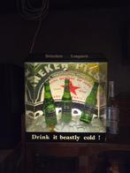 Vintage Heineken Reclame Object met Verlichting, Ophalen, Gebruikt, Lichtbak of (neon) lamp