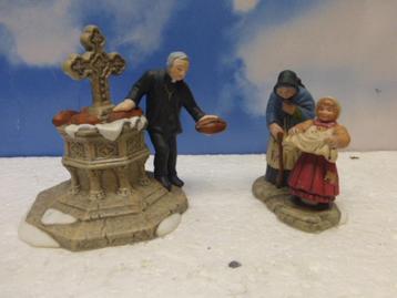 department 56 the Charitable Vicar kerstdorp poppetjes kerst beschikbaar voor biedingen