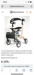 Nieuwe rolator lichtgewicht Nitro Drive, Diversen, Rollators, Ophalen, Lichtgewicht, Zo goed als nieuw