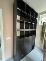 Kallax kast 4x4 met deurtjes en latjes 3x4 zonder, Ophalen, Zo goed als nieuw, 25 tot 50 cm, Minder dan 100 cm