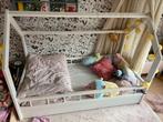 Wit bedhuisje 160x80 - Leuk kinderbed!, Kinderen en Baby's, Kinderkamer | Bedden, Ophalen, 70 tot 85 cm, 140 tot 160 cm, Zo goed als nieuw