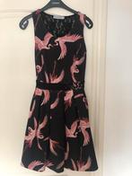 Rinascimento jurk zwart met roze flamingo maat S, Ophalen of Verzenden, Zo goed als nieuw, Zwart, Boven de knie