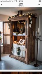 Eiken buffetkast kast afkomstig uit Slot Zeist, Huis en Inrichting, Ophalen, 100 tot 150 cm, 200 cm of meer, Eikenhout