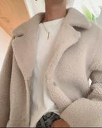 Shearling winterjas maat S, Wit, Ophalen of Verzenden, Zo goed als nieuw, Maat 36 (S)