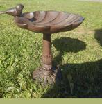 Vogelbad op Voet Gietijzer Vogel Voederschaal Waterschaal, Tuin en Terras, Ophalen of Verzenden, Nieuw