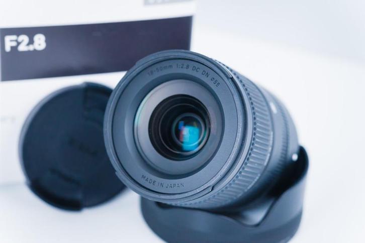 Sigma 18-50mm f/2.8 DC DN lens voor Sony E-mount, Audio, Tv en Foto, Fotografie | Lenzen en Objectieven, Zo goed als nieuw, Standaardlens