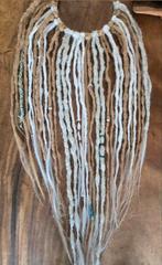 Mooie blonde set 50 dubbele dreads met accessoires, Sieraden, Tassen en Uiterlijk, Uiterlijk | Haarverzorging, Ophalen of Verzenden