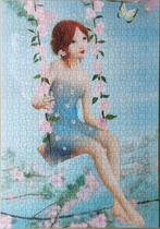 Heye puzzel – Stephen Mackey – Porcelina / Fairy on a swing, Ophalen of Verzenden, 500 t/m 1500 stukjes, Legpuzzel, Zo goed als nieuw