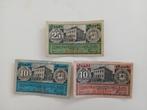 3 biljetten van 10 en 25 pfennig 1921, Ophalen of Verzenden, Duitsland