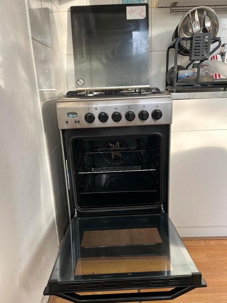 INDESIT Oven - Gebruikt, Witgoed en Apparatuur, Ovens, Gebruikt, Inbouw, Oven met grill, 45 tot 60 cm, 60 cm of meer, Hete lucht