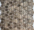 Grazy Pattern Gold | Mozaiek, Doe-het-zelf en Verbouw, Tegels, Overige materialen, Wandtegels, Nieuw, Ophalen of Verzenden