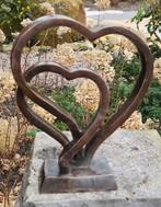 2 HARTEN / bronzen beeld / verbinding, Antiek en Kunst, Kunst | Beelden en Houtsnijwerken, Ophalen of Verzenden
