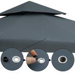 Paviljoen 3x3, partytent prieel taupe GRATIS BEZORGD!, Verzenden, Minder dan 4 meter, Nieuw, Paviljoen