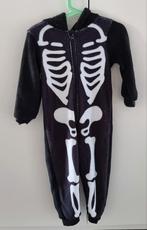 Onesie skelet mt 98/104, Ophalen of Verzenden, Zo goed als nieuw, 104 of kleiner, Jongen of Meisje
