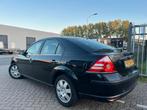 Ford Mondeo 1.8 16V 2006 Half Leer Clima Cruise Zwart, Auto's, 125 pk, Zwart, 4 cilinders, Mondeo