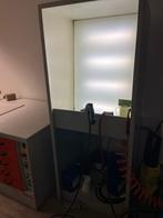 Uitspuit kast voor zeefdrukramen, Ophalen, Gebruikt