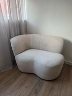Fauteuil / bankje WOOOD Stone Bouclé stof - Teddy, Ophalen, Gebruikt, Eenpersoons, 75 tot 100 cm