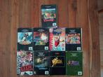 Nintendo 64 Console + 11 games + dozen & handleidingen, 1 speler, Ophalen of Verzenden, Gebruikt, Vanaf 3 jaar