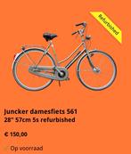 Juncker damesfiets 561, 57cm, 5v, refurbished-rijklaar-€150, Fietsen en Brommers, Ophalen, Oldenzaal, Relekofietsen, Info@releko.nl