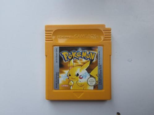(Gameboy) Pokemon Yellow, Spelcomputers en Games, Games | Nintendo Game Boy, Avontuur en Actie, 1 speler, Vanaf 3 jaar, Ophalen of Verzenden