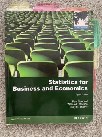 Statistics for Business and Economics 9780273767060 beschikbaar voor biedingen