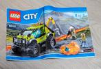 Lego City Vulkaan Onderzoekstruck 60121, Kinderen en Baby's, Speelgoed | Duplo en Lego, Ophalen, Gebruikt, Lego