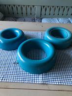 Vintage Emaille Bakvormen - Set van 3, Ophalen of Verzenden, Gebruikt, Overige typen, Overige merken