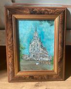 Prachtig schilderij Cornelius gemeentehuis Gouda Markt, Antiek en Kunst, Ophalen of Verzenden
