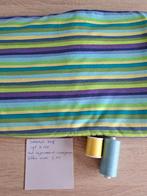 Stretch stof plus nieuw naaigaren, Blauw, 120 cm of meer, Ophalen of Verzenden, Nieuw