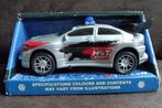Modelauto police rally – met motor op 2 AA batterijen  zilve, Verzenden, Nieuw