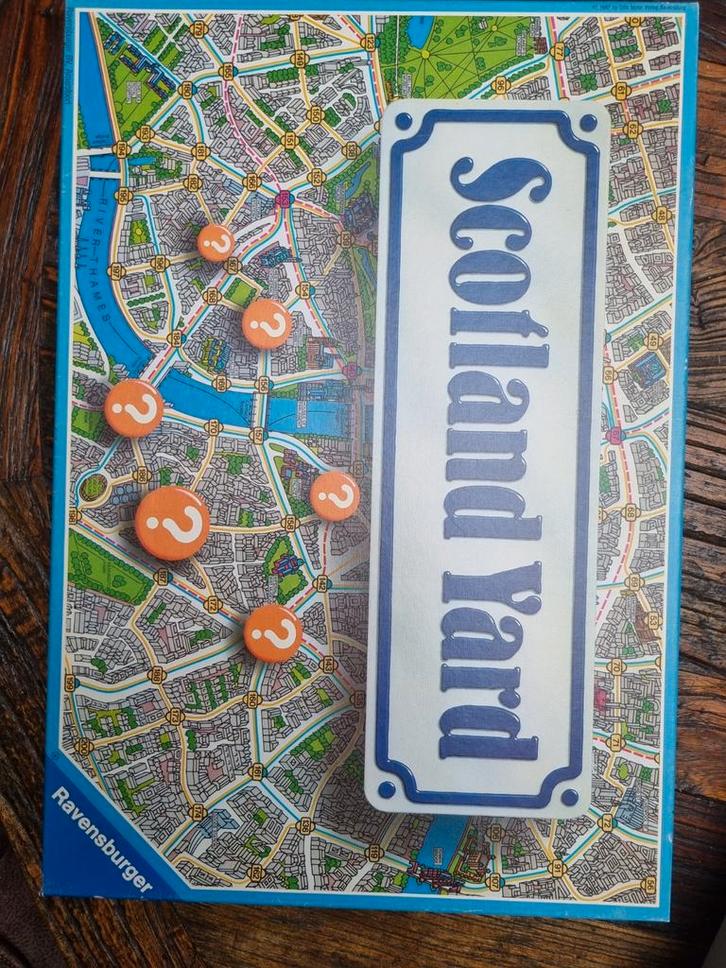 Scotland Yard Bordspel - Spannend Detectivespel!, Hobby en Vrije tijd, Gezelschapsspellen | Bordspellen, Gebruikt, Drie of vier spelers