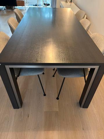 Eettafel Bert Plantagie eikenhout basalt beschikbaar voor biedingen