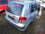 Hyundai Getz 2007 sloop alle onderdelen te koop zilver, Auto-onderdelen, Overige Auto-onderdelen, Ophalen of Verzenden, Gebruikt