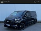 Ford Transit Custom 320 2.5 PHEV L2H1 Black Platinum DUBBEL, Auto's, Bestelauto's, 232 pk, 4 cilinders, Navigatiesysteem, Zwart