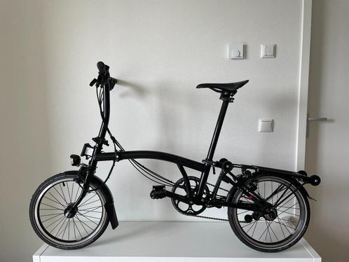 Brompton S6R Black Edition 2021, Fietsen en Brommers, Fietsen | Vouwfietsen, Zo goed als nieuw, Brompton, 16 tot 18 inch, Ophalen