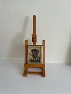 Mooie houten schildersezel tafelmodel., Ophalen of Verzenden, Ezel, Gebruikt, Schildersezel
