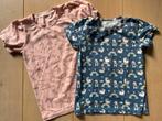 Oeko- tex katoenen t- shirtjes 110, Ophalen of Verzenden, Zo goed als nieuw, Meisje, Shirt of Longsleeve