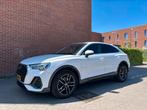Audi Q3 Sportback 35 Tfsi S Tronic 2020 Wit, Auto's, Audi, Stof, Zwart, 4 cilinders, 150 pk