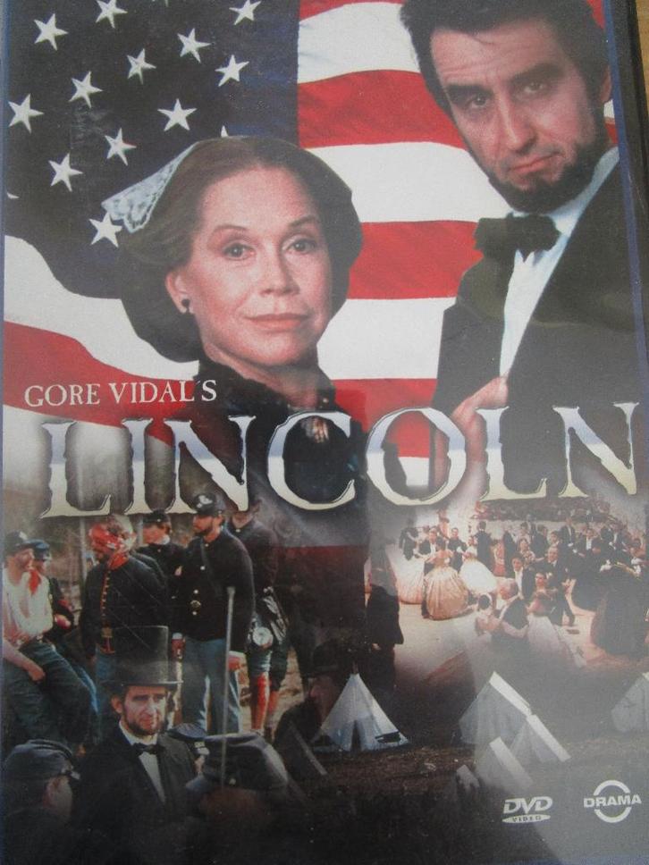 dvd Gore Vidal'S Lincoln, Cd's en Dvd's, Dvd's | Drama, Zo goed als nieuw, Historisch of Kostuumdrama, Alle leeftijden, Ophalen of Verzenden