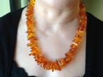 Natuurlijke Baltische barnsteen ketting, honingkleurig, Sieraden, Tassen en Uiterlijk, Overige materialen, Ketting, Verzenden