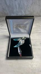 Swarovski Papegaai Broche, Ophalen of Verzenden, Zo goed als nieuw, Sieraad of Horloge